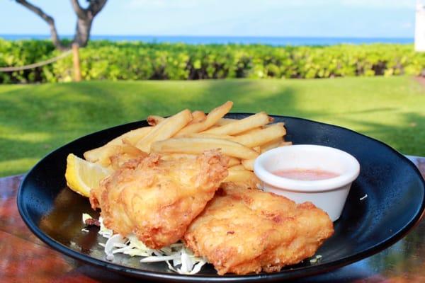 The Barefoot is more casual with items like fresh fish & chips