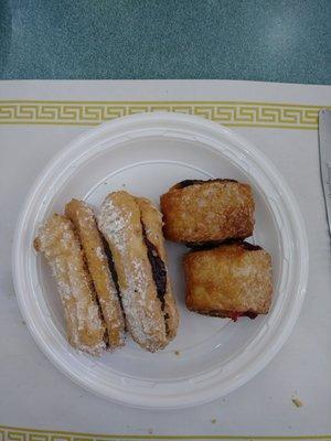 After lunch we were treated with delicious pastry treats just like gramma use to make.