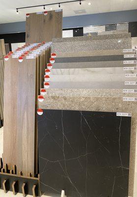 Our In Stock Porcelain Wood Looks and 32x32 Tiles