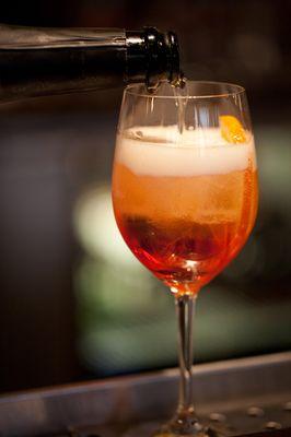 A Bar Toscana staple - the Aperol Spritz