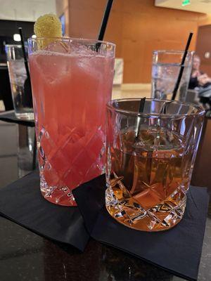 Texas Rose $18, Grand Fashioned $19