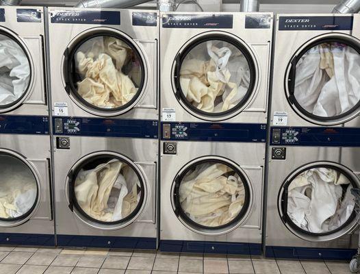 We have new big 50lbs dryers!