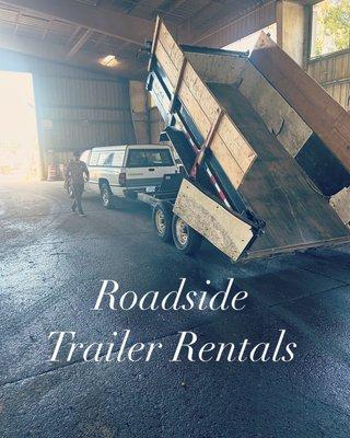 2016 PJ 14k 15 yard 7x14x4.5ft dumpster dump trailer $125 daily