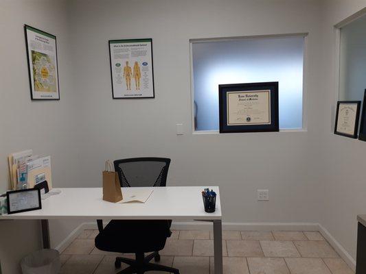 Marijuana Doctor Palm Bay Florida medical cannabis card evaluation clinic interior