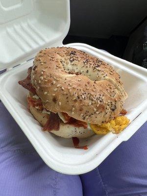 Breakfast bagel