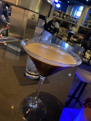 Nice job on the expresso martini