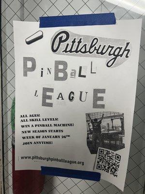 League poster