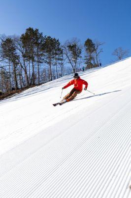 Skiing at 
Wild Mountain