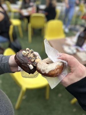 S'mores donut & brown butter sea salt