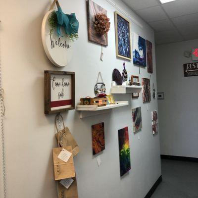 Locally made arts and crafts for sale