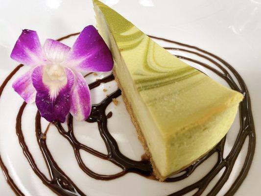 Green Tea cheese cake