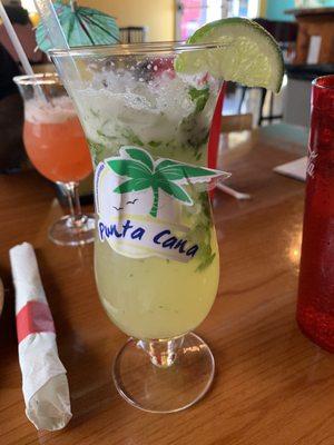 Pineapple mojito