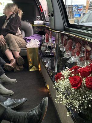 Bar in limo