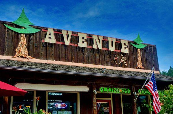 The Avenue Cafe.