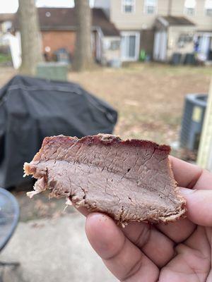 $11.99 per 1/2 pound | Brisket - Texas inspired, Oak smoked