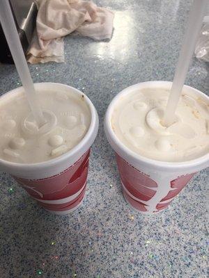 Peanut butter milkshakes. They hit the spot every time.