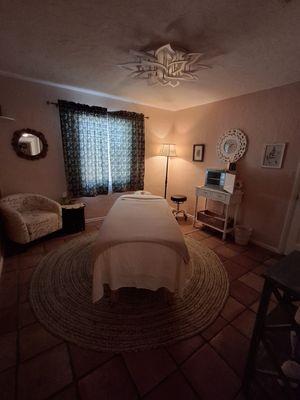 Massage room at Tucson Massage Spa