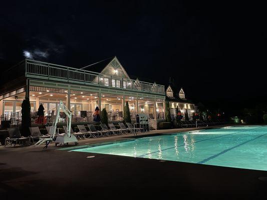 Country club pool next door - for Harborside Hotel guests, access is included