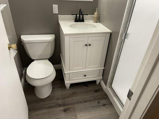 Bathroom remodel