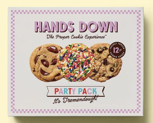 Party Pack Dough. Available in-store or online for purchase.