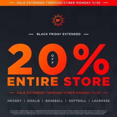 Black Friday Weekend Sale 11/27-11/30 2020