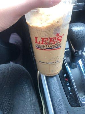 Lee's original iced coffee