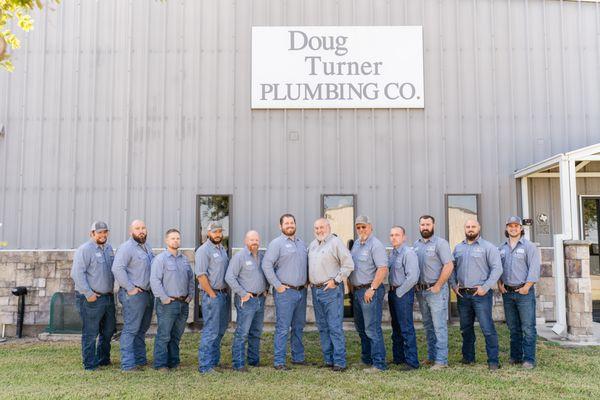 Doug Turner Plumbing CO. Plumbing Team!