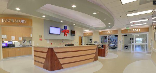 Inside of America's ER Medical Centers: 24/7 Emergency Room & Urgent Care.