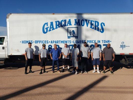 Some of the guys at Garcia Movers