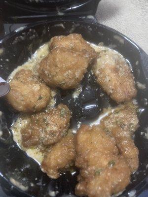 Garlic Parmesan boneless wings