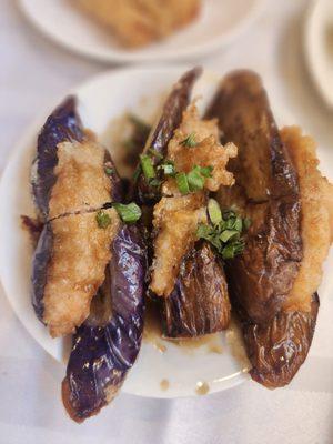 Shrimp eggplant