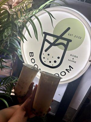 Horchata Mazapán with Boba