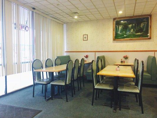 Interior dining area