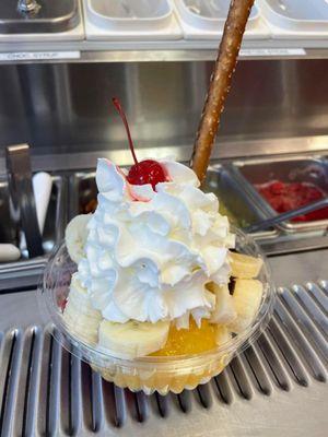 Banana Split Sundae