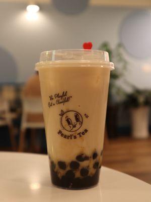 Wintermelon Jasmine Milk Tea with Pearl's Tea @tiffhuangry