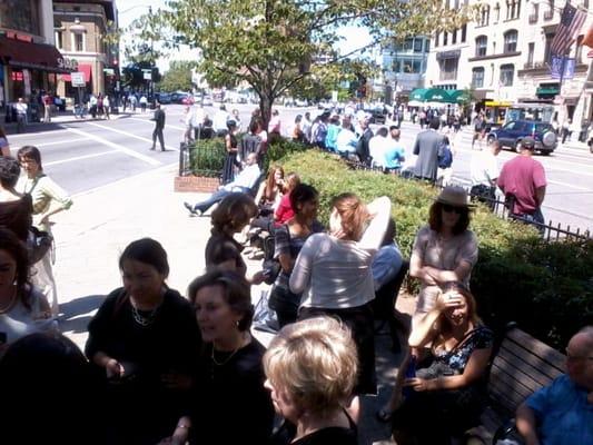 view facing north, toward dupont circle