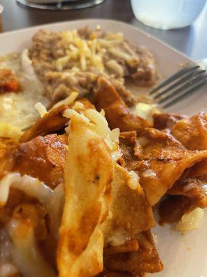 Yummy chilaquiles