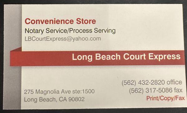 Long Beach Court Express