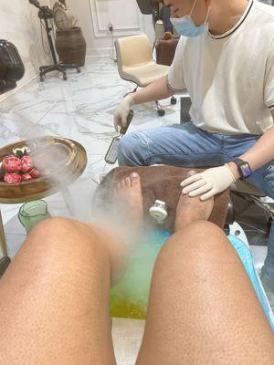 Royal pedicure