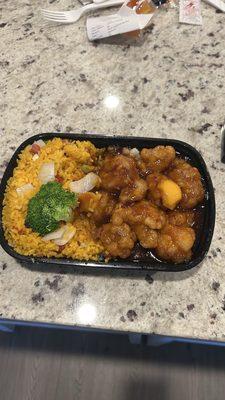 Orange chicken