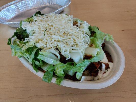 Steak burrito bowl