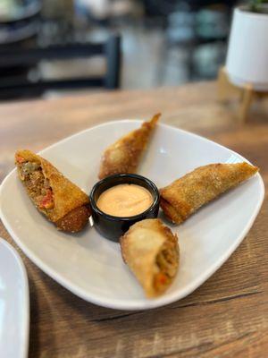 'Steak' & Cheese Egg Rolls - not our favorite