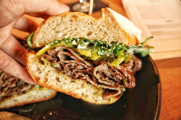 Ribeye sandwich