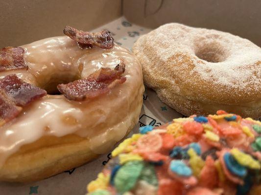 Maple bacon donut