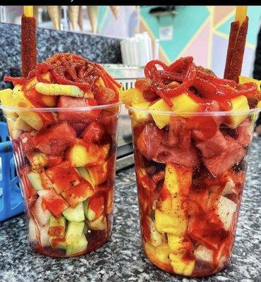 Fruit cup.