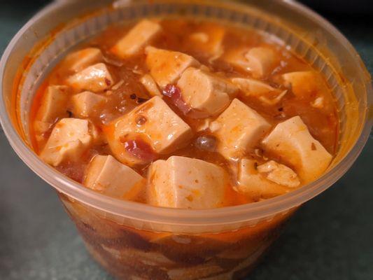 Vegetarian ma po tofu