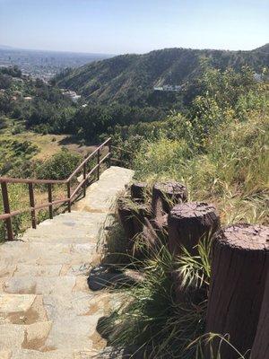 Viewpoint to see Hollywood sign