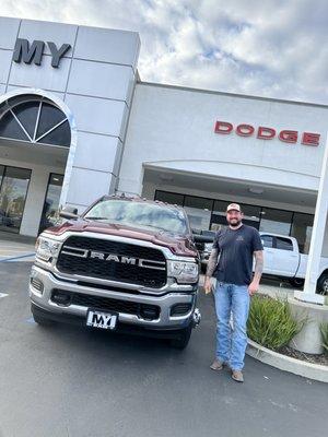 2022 Dodge Ram 3500 Diesel High output with the Aisen Transmission.