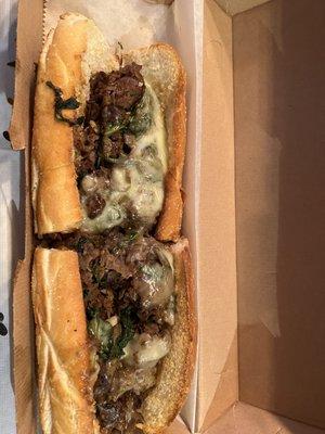 Florentine cheesesteak