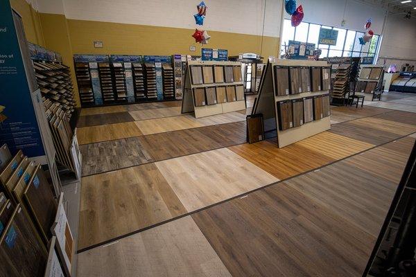 Lots of Flooring Installed So You Can Test